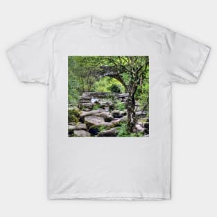 Two Bridges at Dartmeet Devon T-Shirt